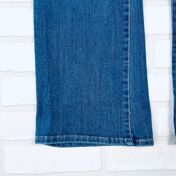 Signature Levi Strauss Womens Mid Rise‎ Bootcut Jeans Blue Denim Size 12M - Picture 3 of 15